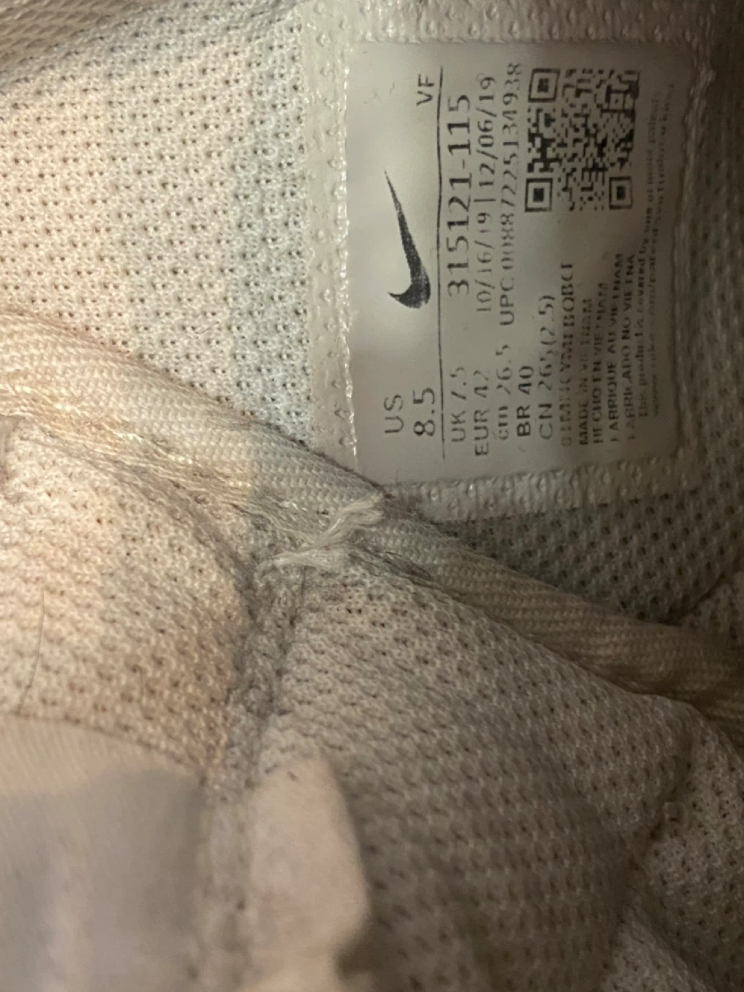 Men Nike Air Force 1 High '06 White Size 8.5 - photo 3