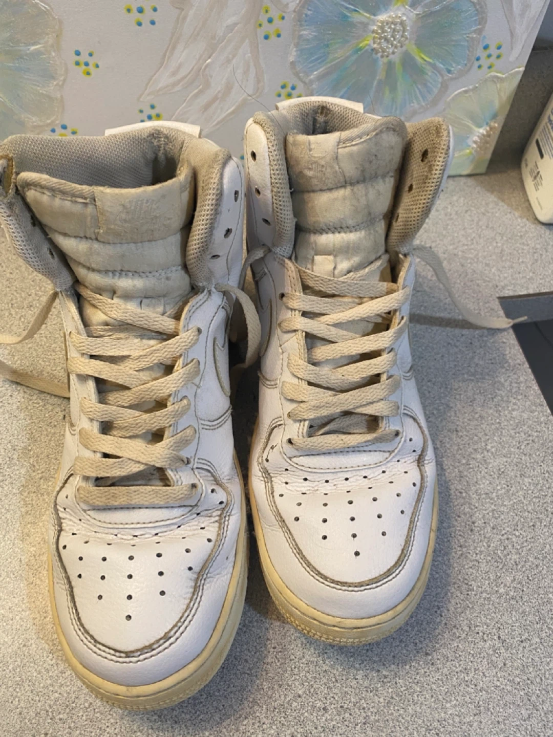 Men Nike Air Force 1 High '06 White Size 8.5 - photo 2