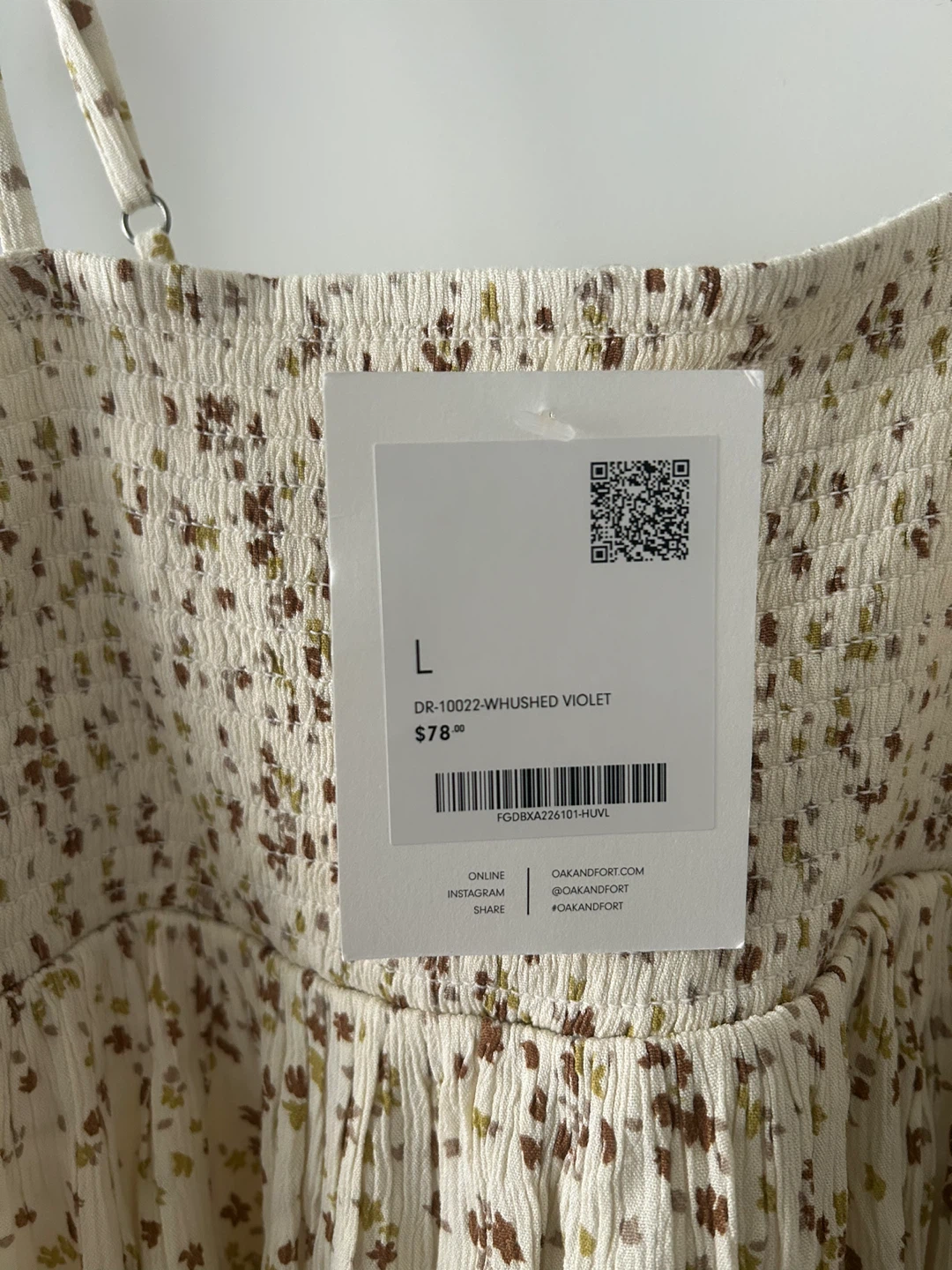Oak and Fort Dress - Size L - photo 2
