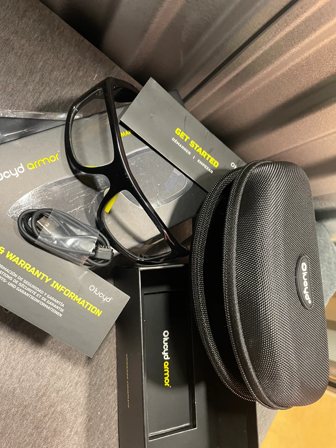 Lucyd Armor Smart Safety Glasses