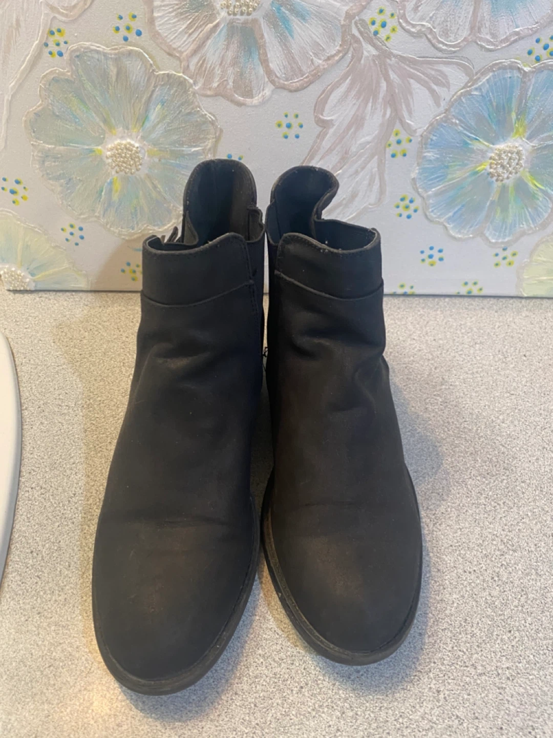 Women Black Ankle Boots - Size 8 - photo 3