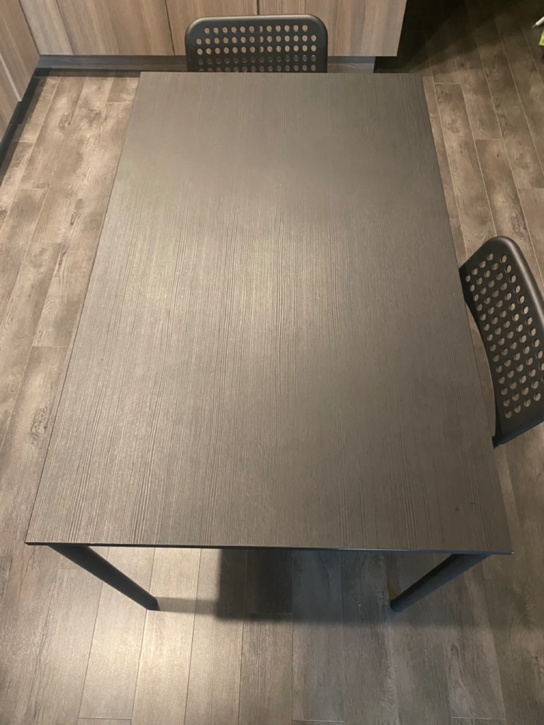 IKEA Table and Chairs - Black