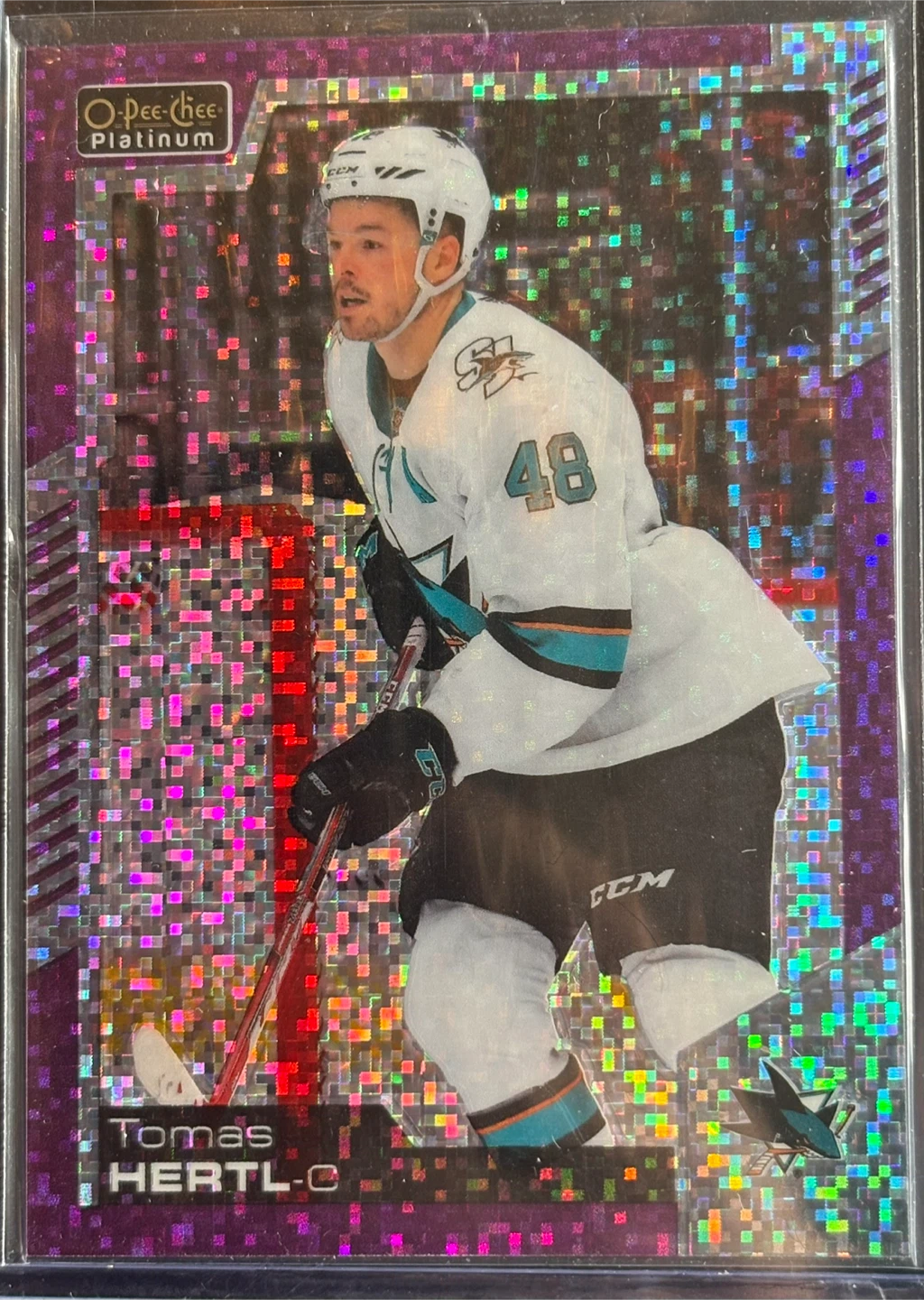 Tomas Hertl O-Pee-Chee Platinum Hockey Card