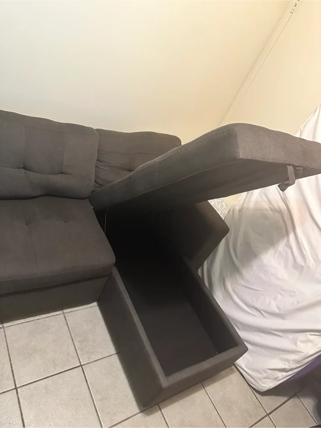 Brown Sectional Sofa with Storage image indicator(4)