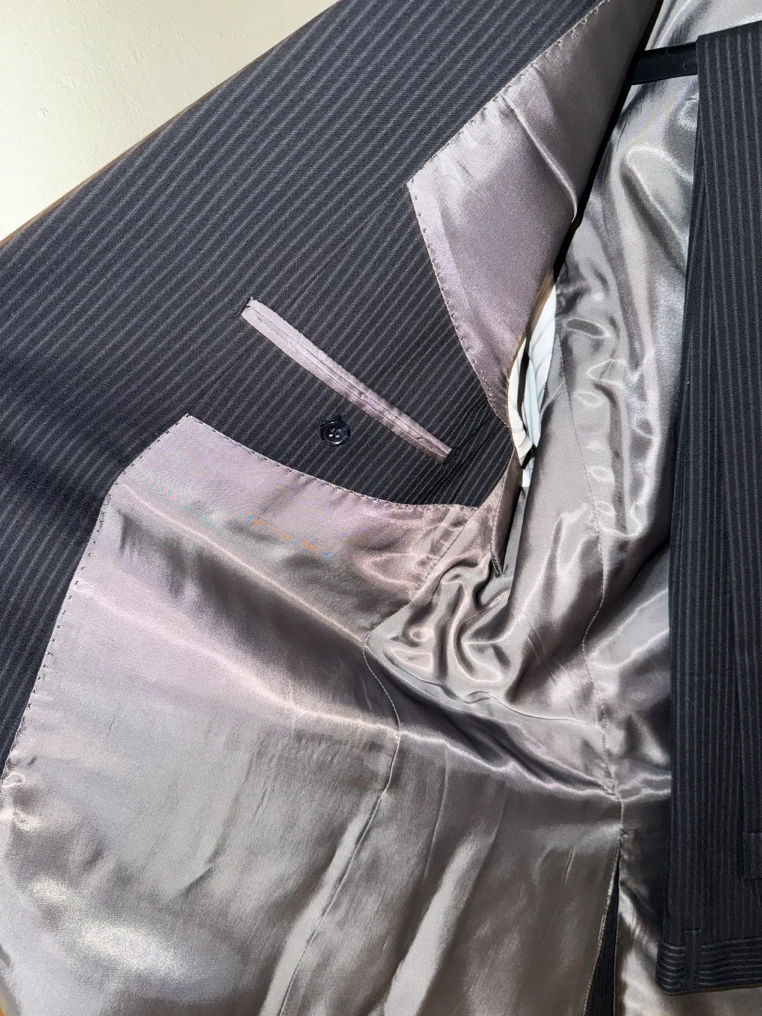 Perry Ellis Portfolio Pinstripe Suit image indicator(2)