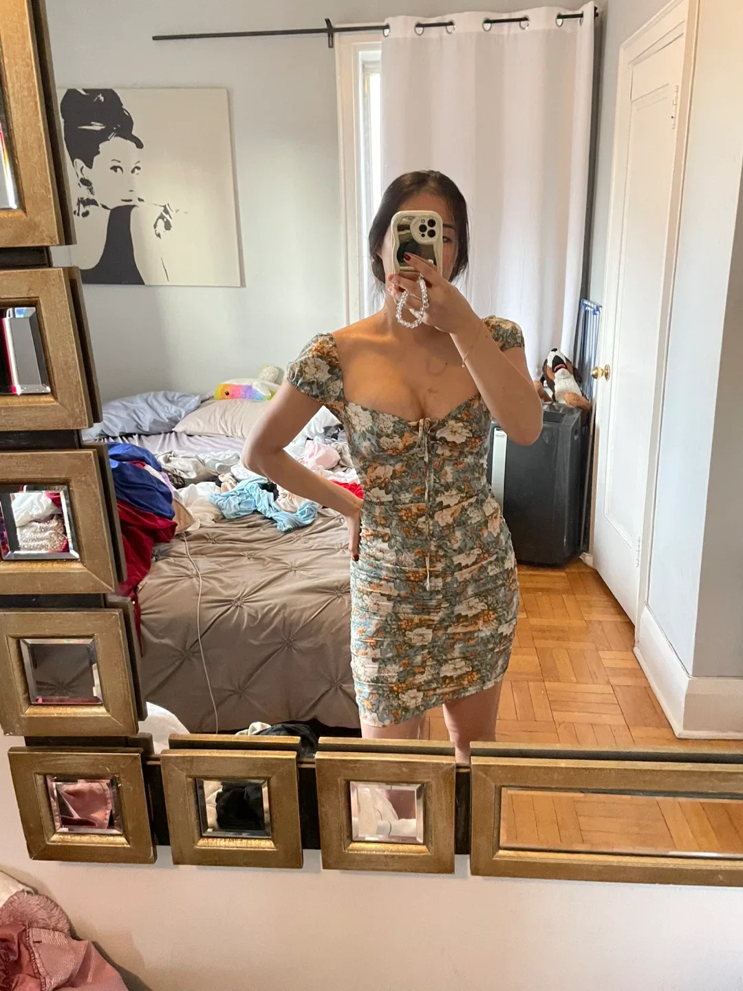 Floral Mini Dress image indicator(3)