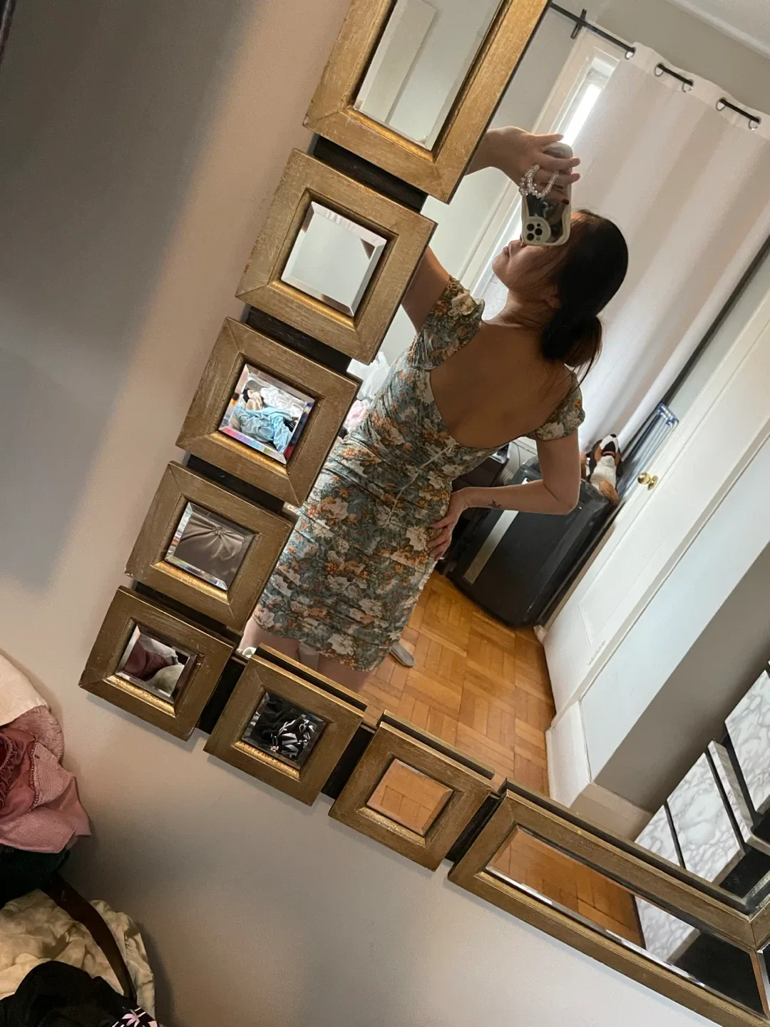 Floral Mini Dress image indicator(4)