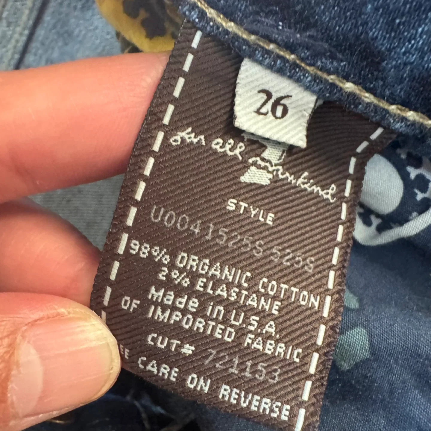 7 For All Mankind Gwenevere Jeans, Size 26 image indicator(3)