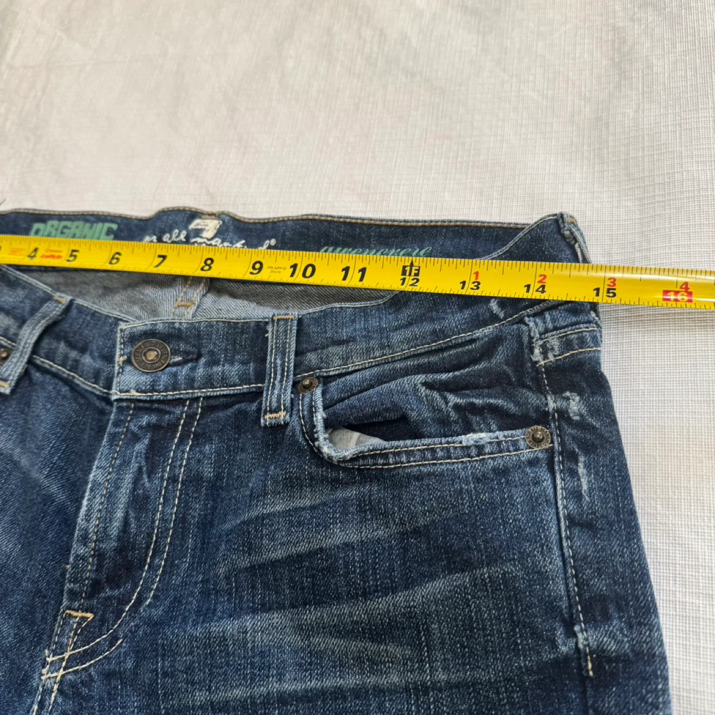 7 For All Mankind Gwenevere Jeans, Size 26 image indicator(4)