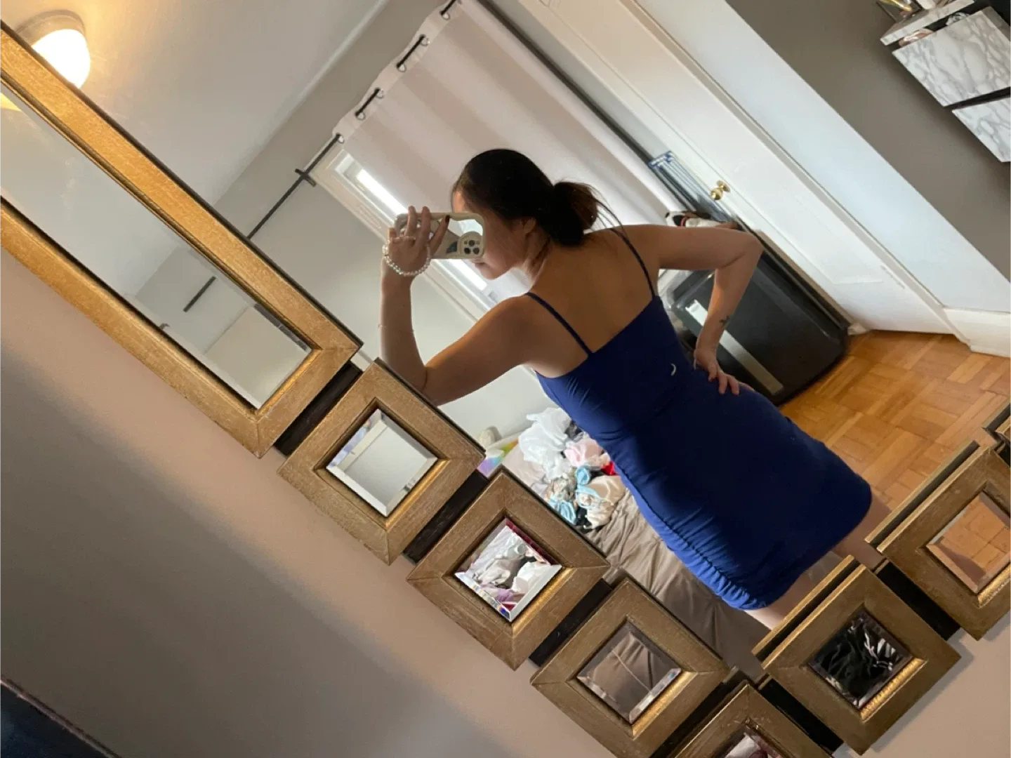 Blue Mini Dress image indicator(2)