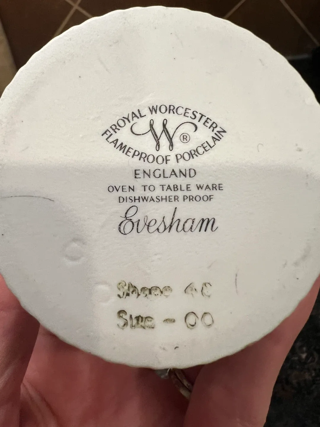 Royal Worcester Evesham Porcelain Dish image indicator(4)