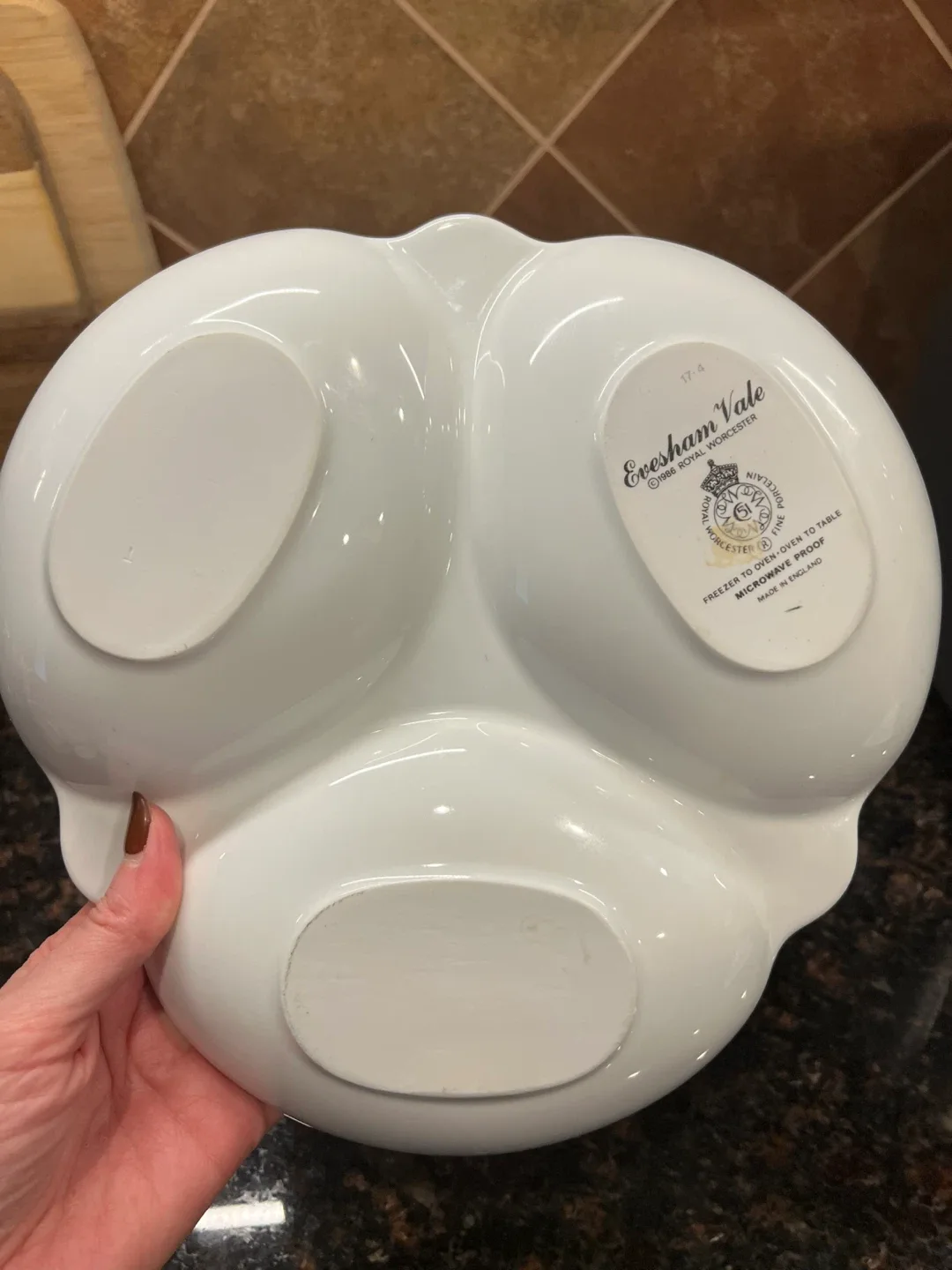 Royal Worcester Evesham Porcelain Dish image indicator(5)