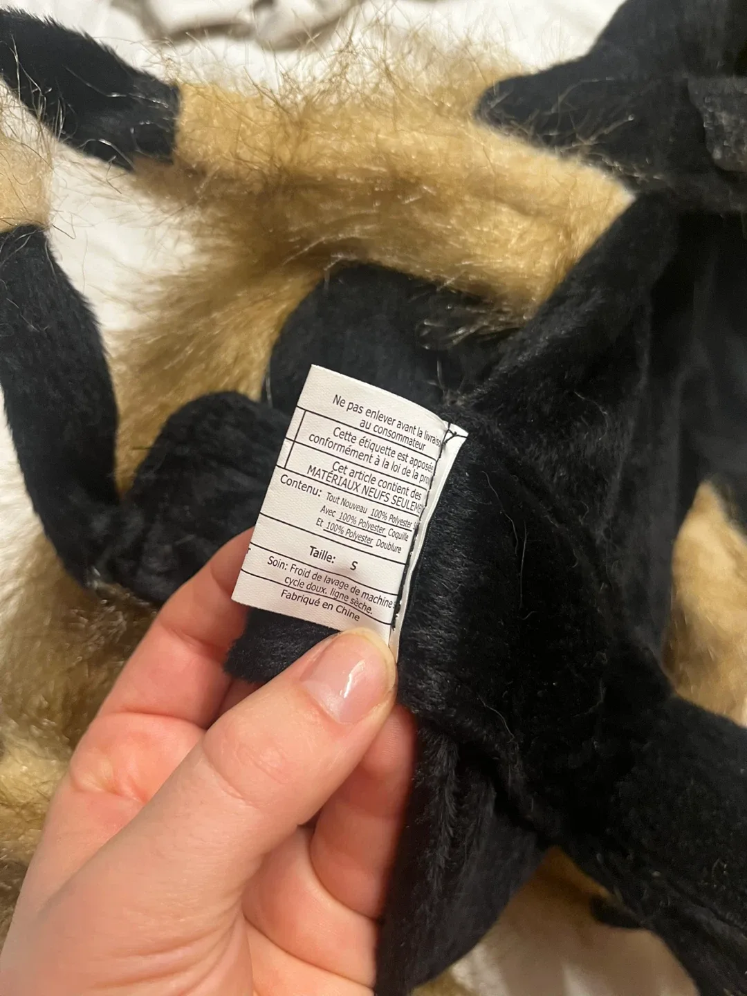 Small Dog or Cat Spider Costume - Size S image indicator(5)