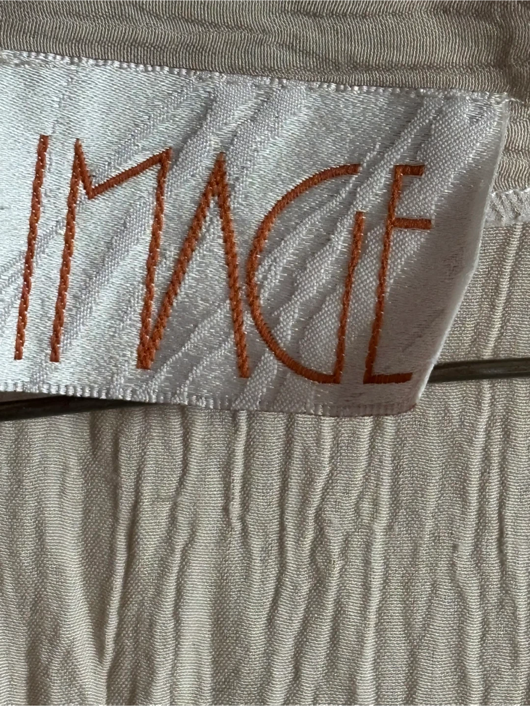 Image Beige Button-Down Tunic Top - photo 2