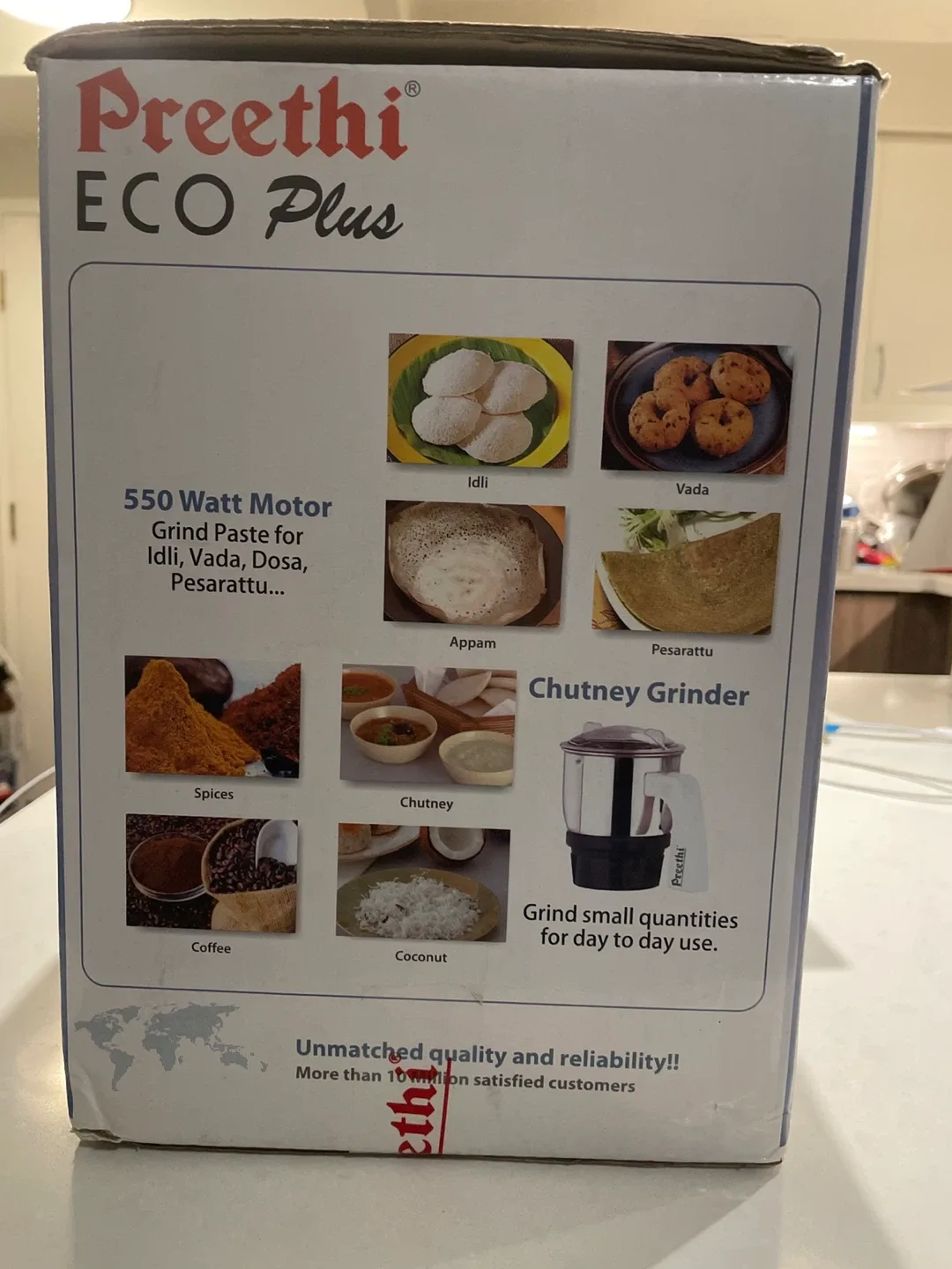 Preethi ECO Plus Mixer Grinder - For parts image indicator(2)