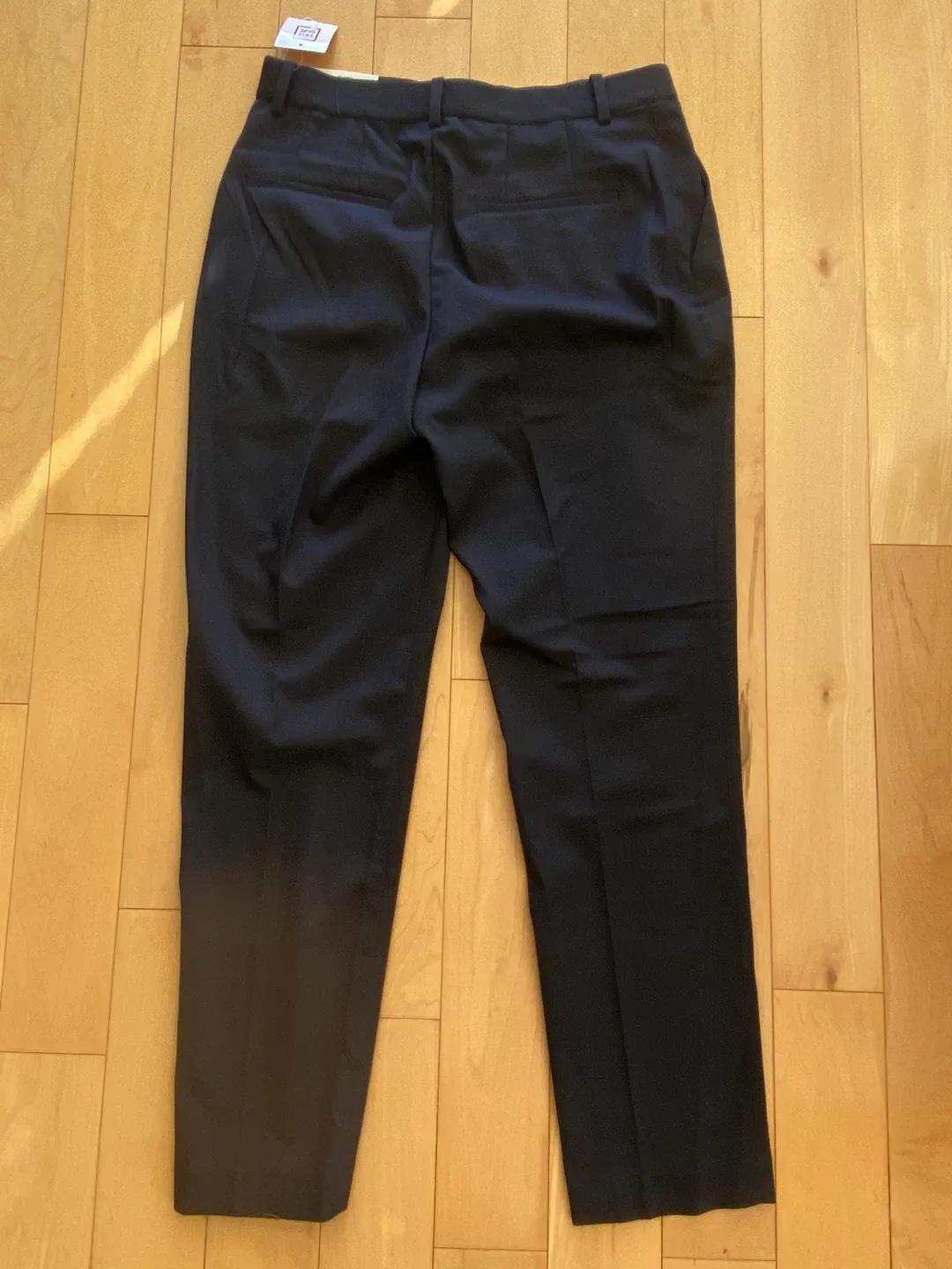 New Uniqlo EZY Ankle Length Pants - Navy, M image indicator(2)