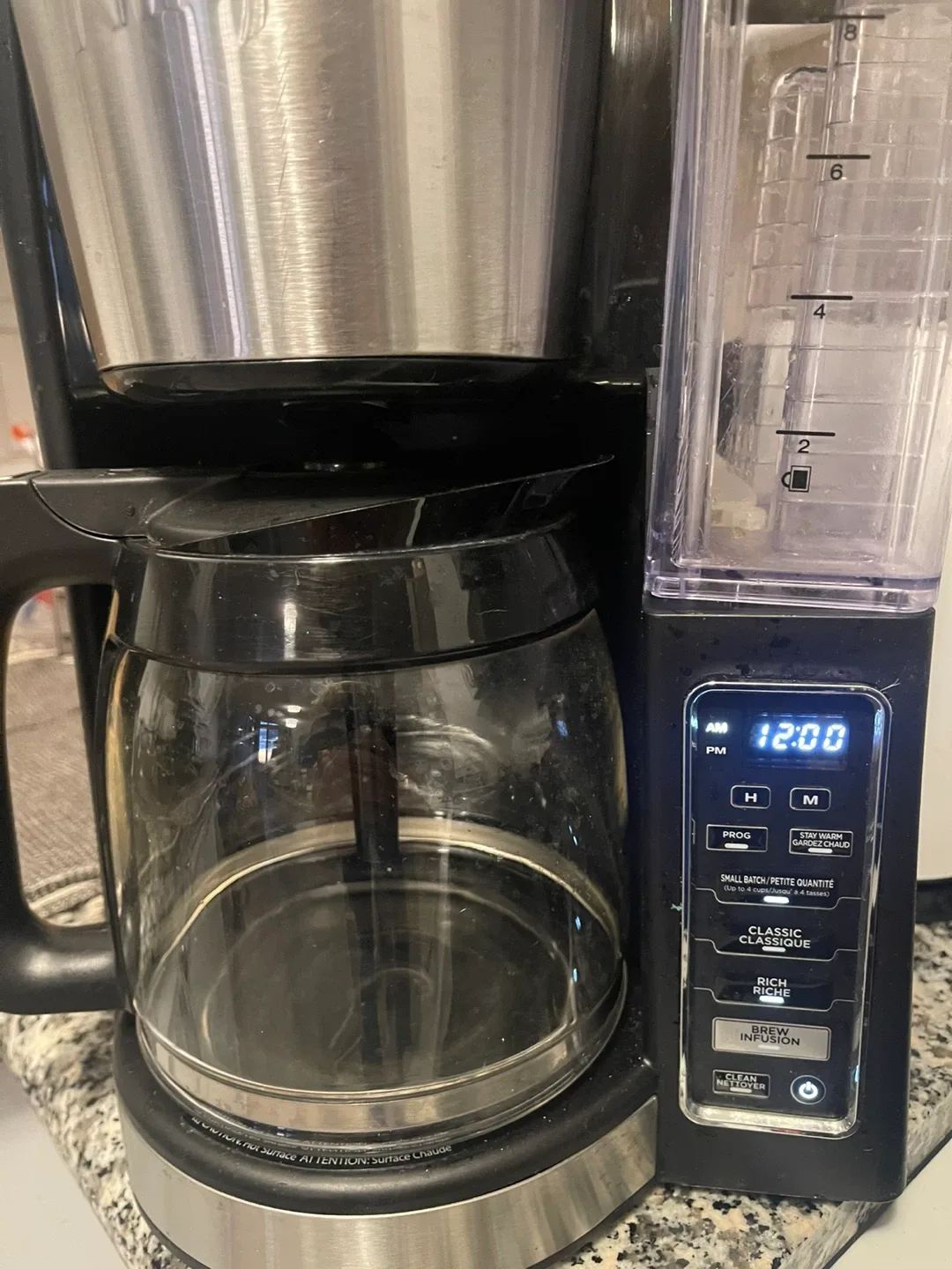 Ninja 12-Cup Programmable Coffee Maker image indicator(2)