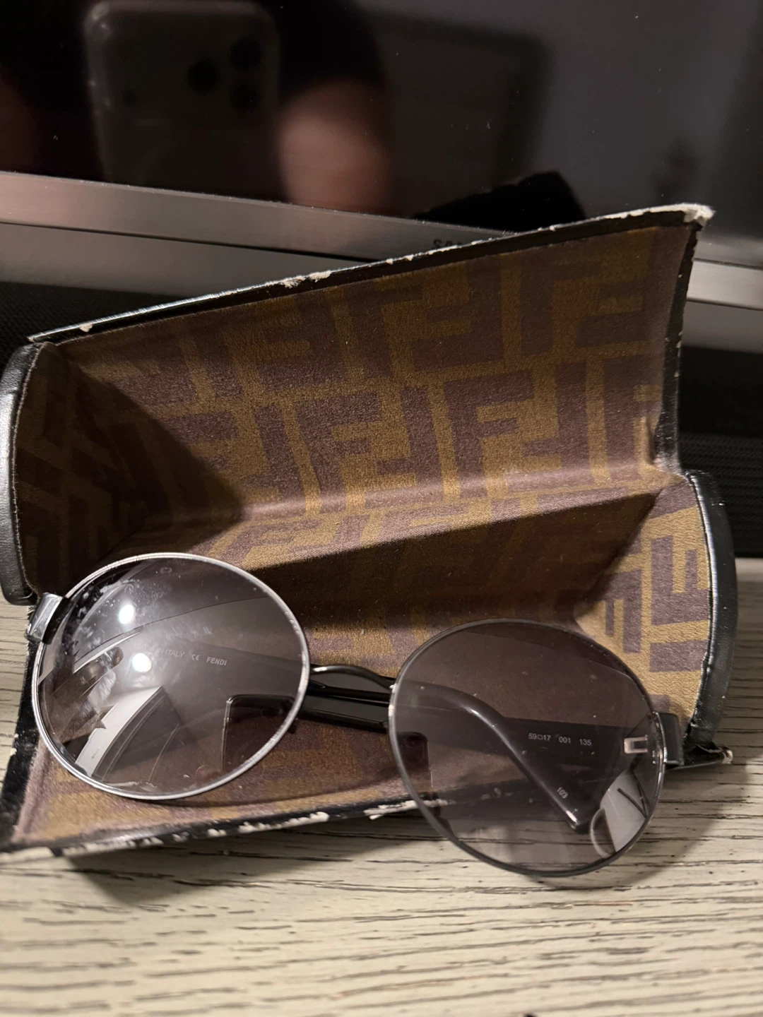 Fendi Sunglasses with Case