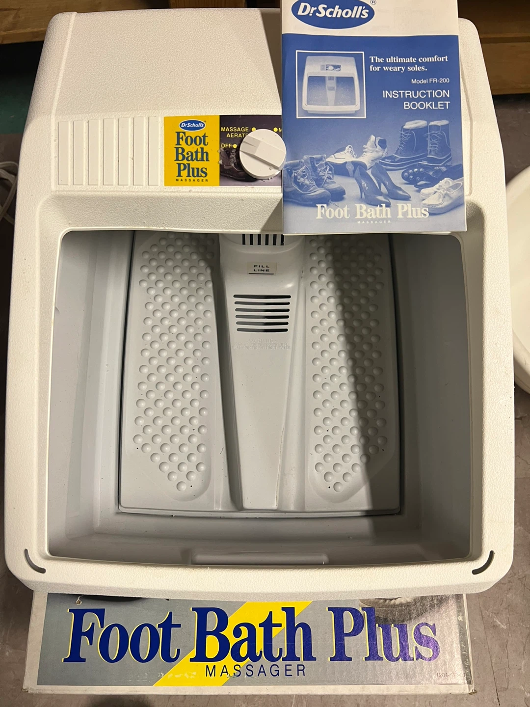 Dr. Scholl's Foot Bath Plus Massager - photo 3