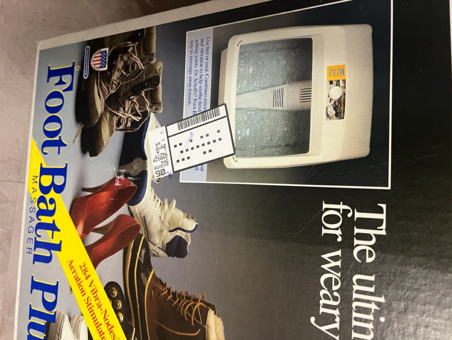 Dr. Scholl's Foot Bath Plus Massager image indicator(2)