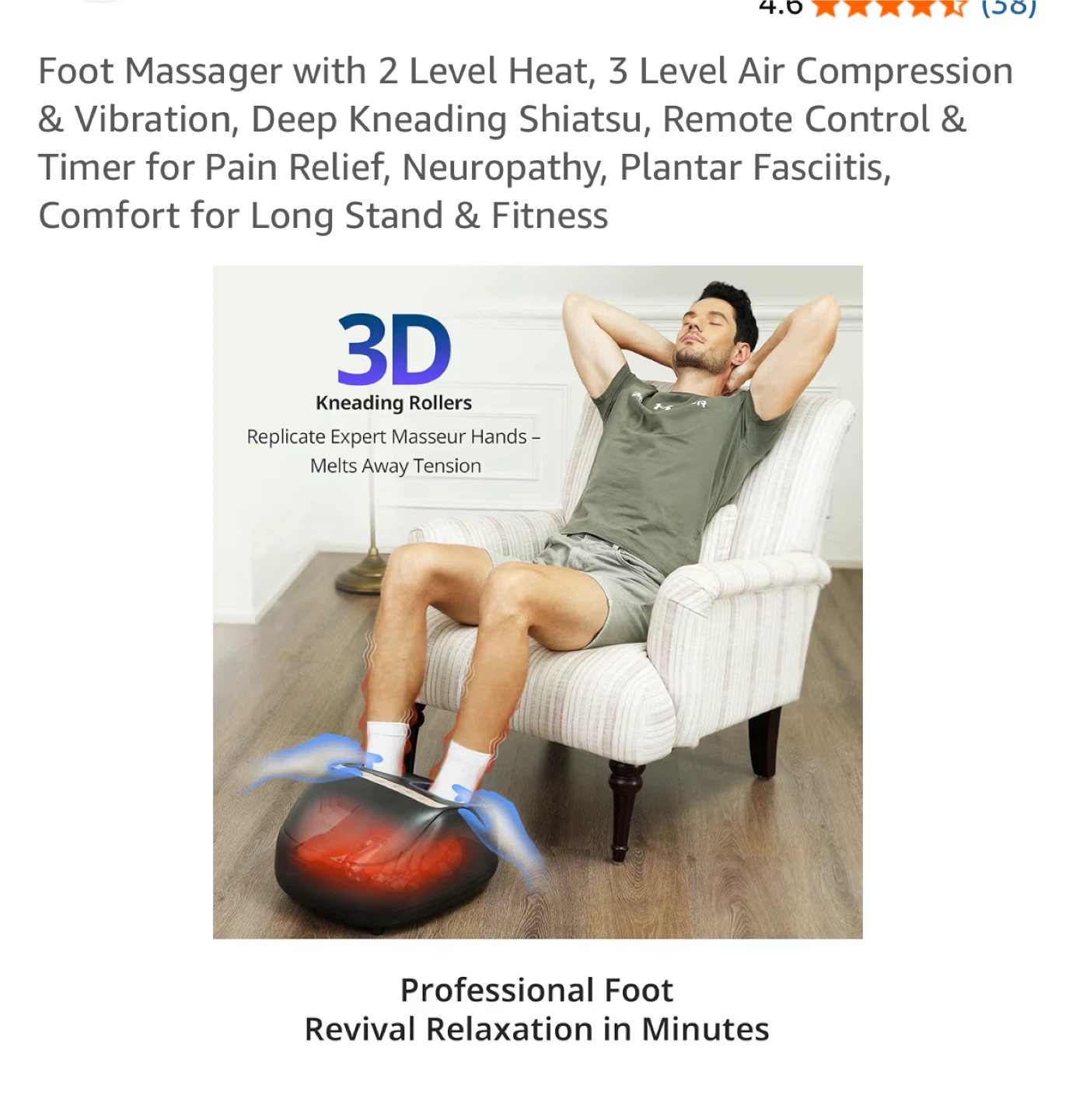Brand New Foot Massager - photo 2