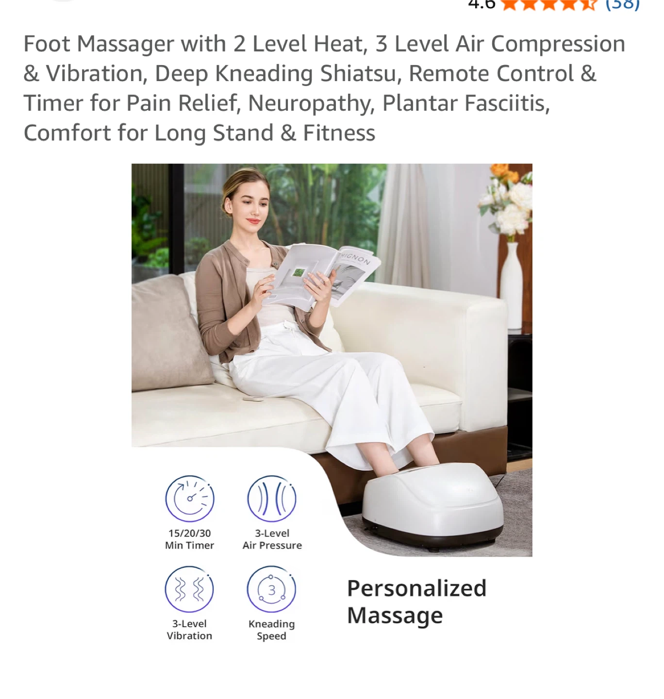 Brand New Foot Massager - photo 3