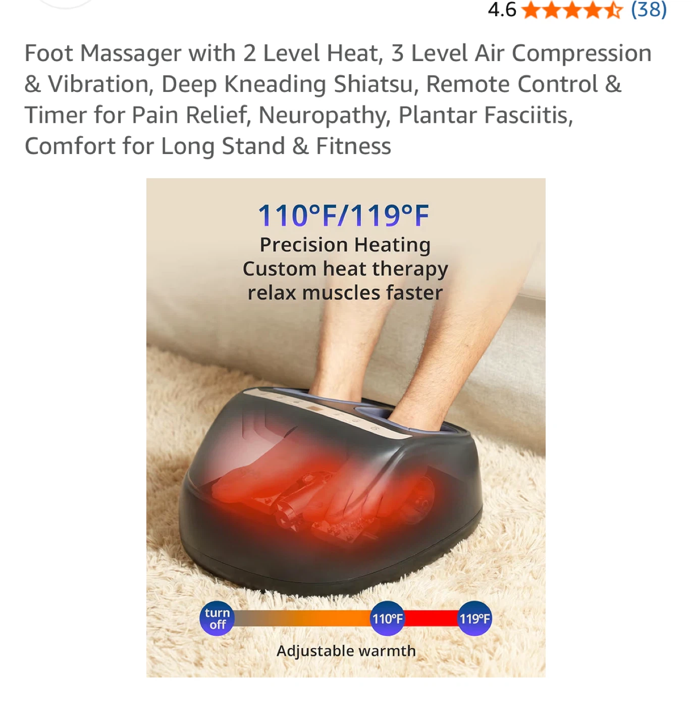 Brand New Foot Massager - photo 4