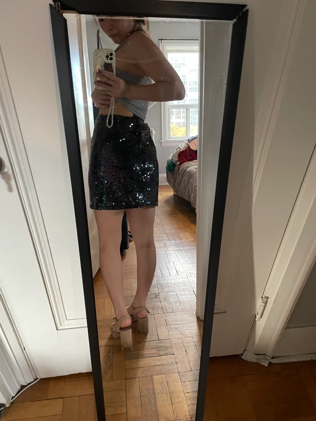 Sequin Mini Skirt image indicator(2)