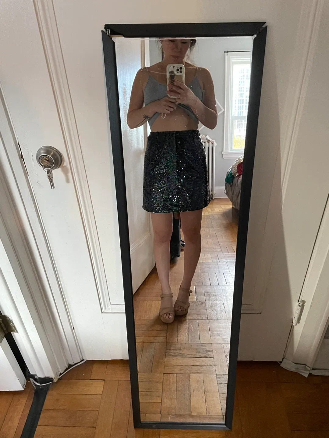 Sequin Mini Skirt thumbnail