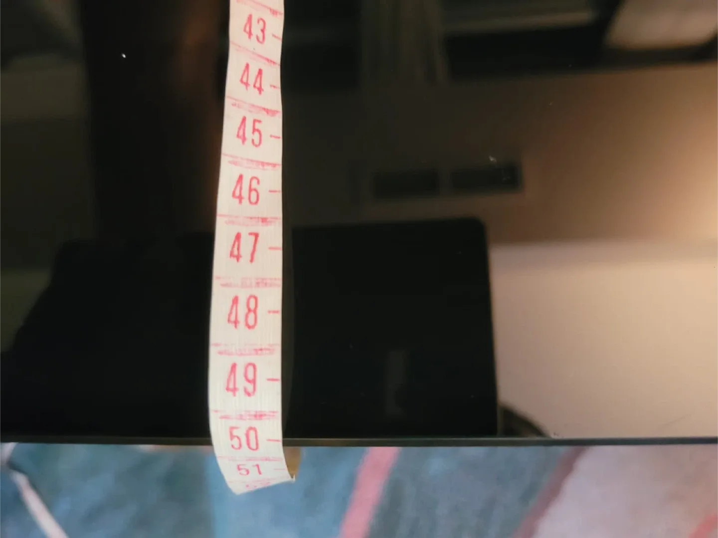 Black Glass TV Stand - 49" Wide image indicator(4)