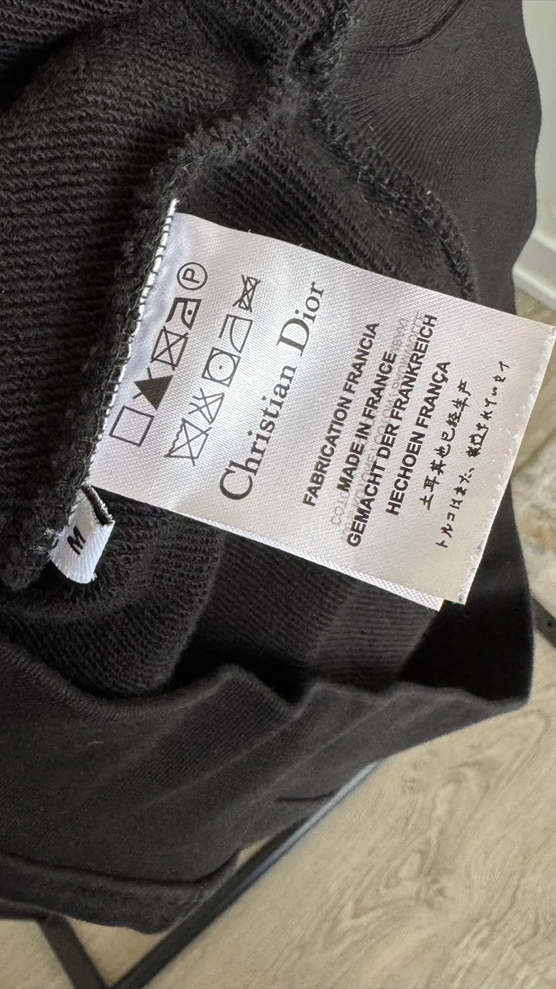 Authentic Christian Dior Black Sweatshirt Size M image indicator(4)