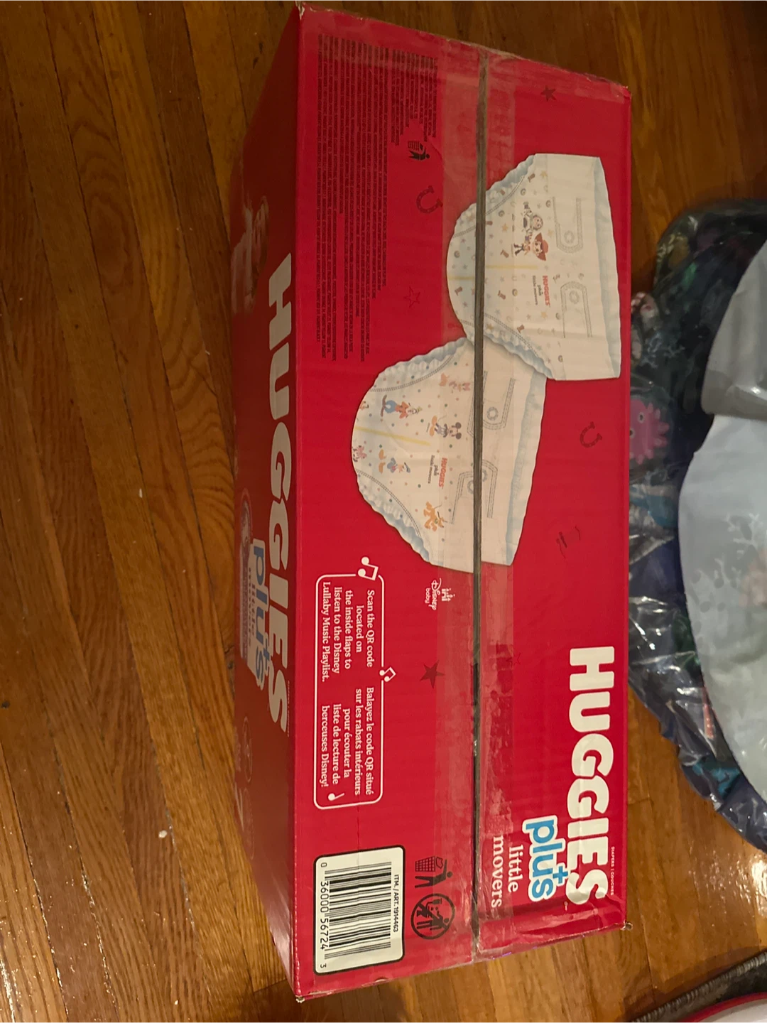 Huggies Plus Little Movers Diapers Size 7 (104 count) - photo 2