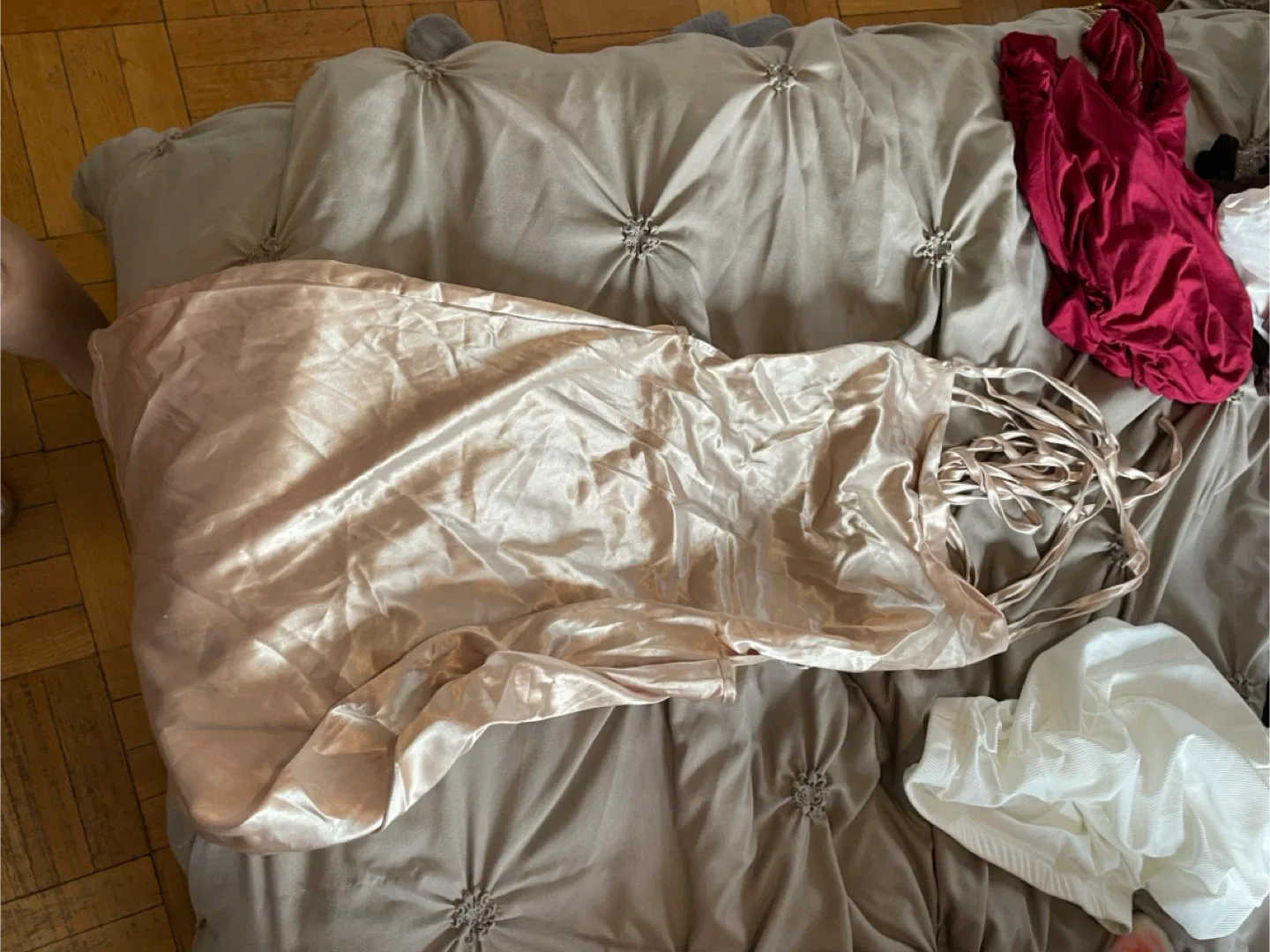 Satin Mini Dress image indicator(5)