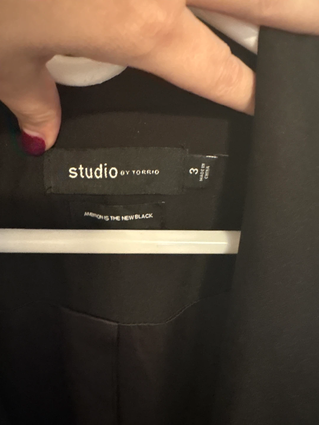 Studio by Torrid Black Blazer - Size 3 - photo 2