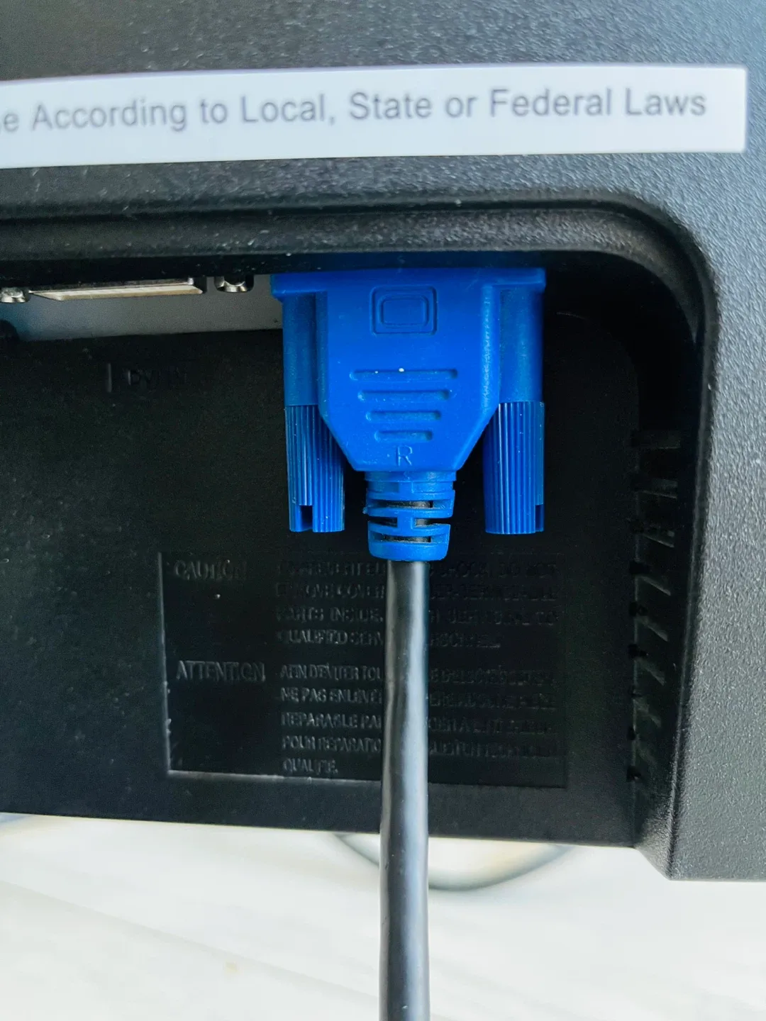 Samsung Monitor 22” image indicator(2)