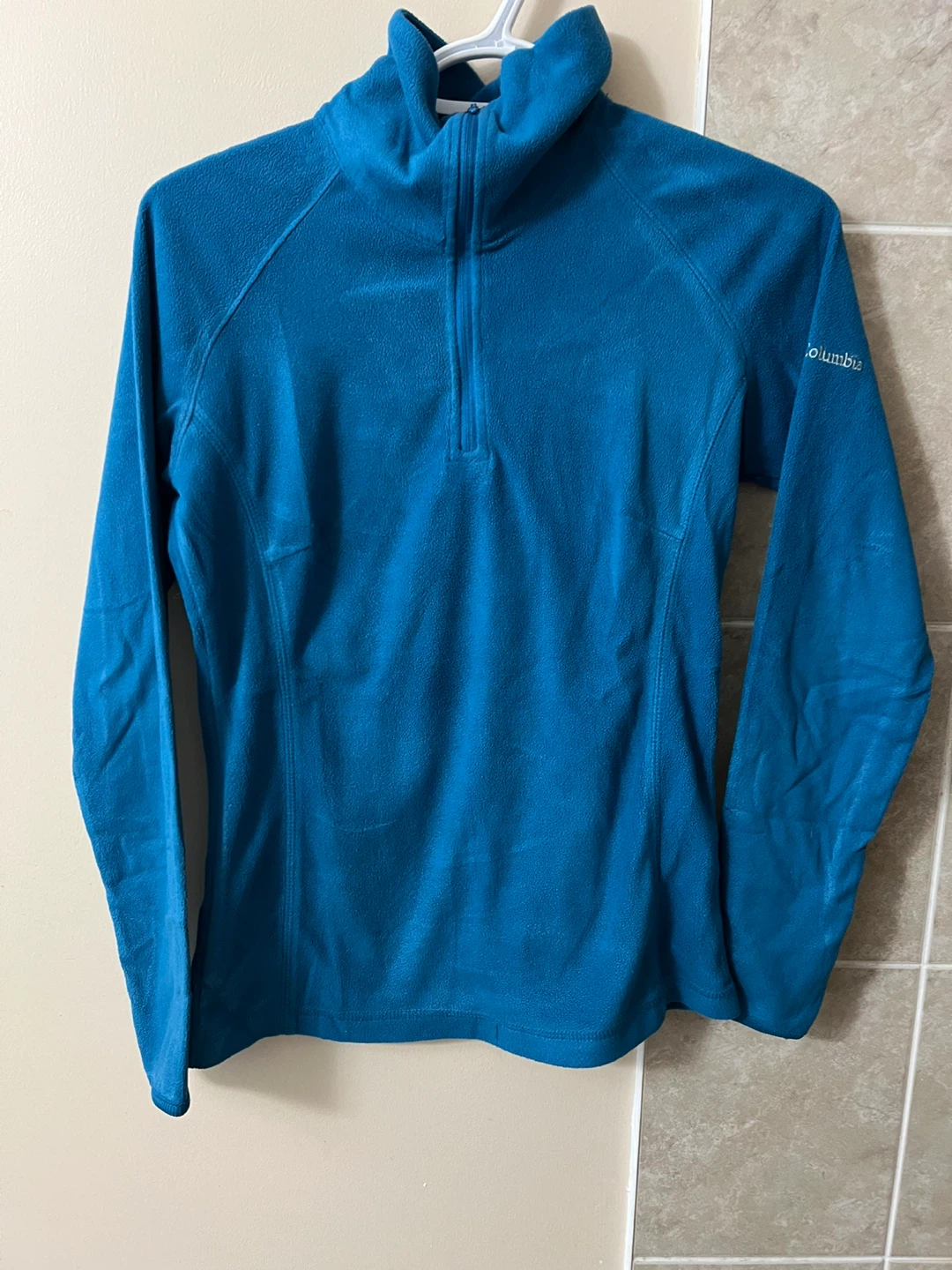 Columbia Fleece Pullover - Blue plus legging