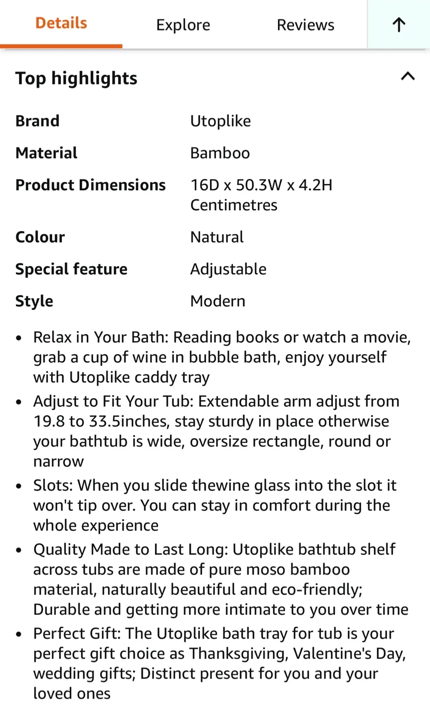 Bamboo bath caddy image indicator(5)