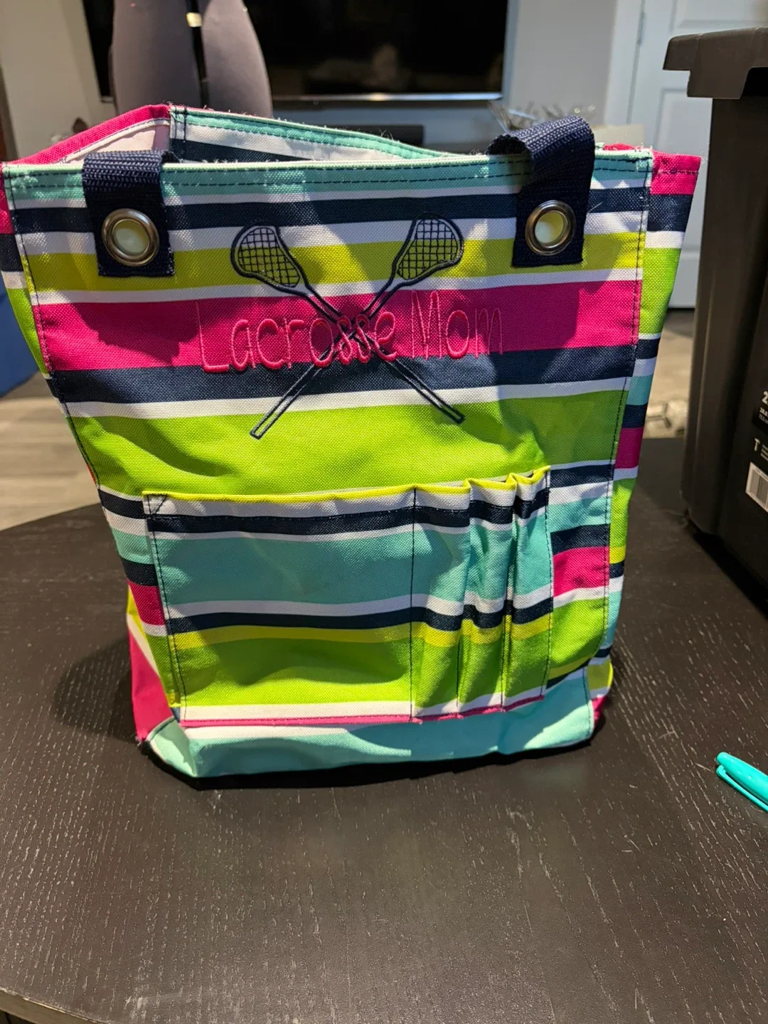 Thirty-One Gifts 'Lacrosse Mom' Tote Bag