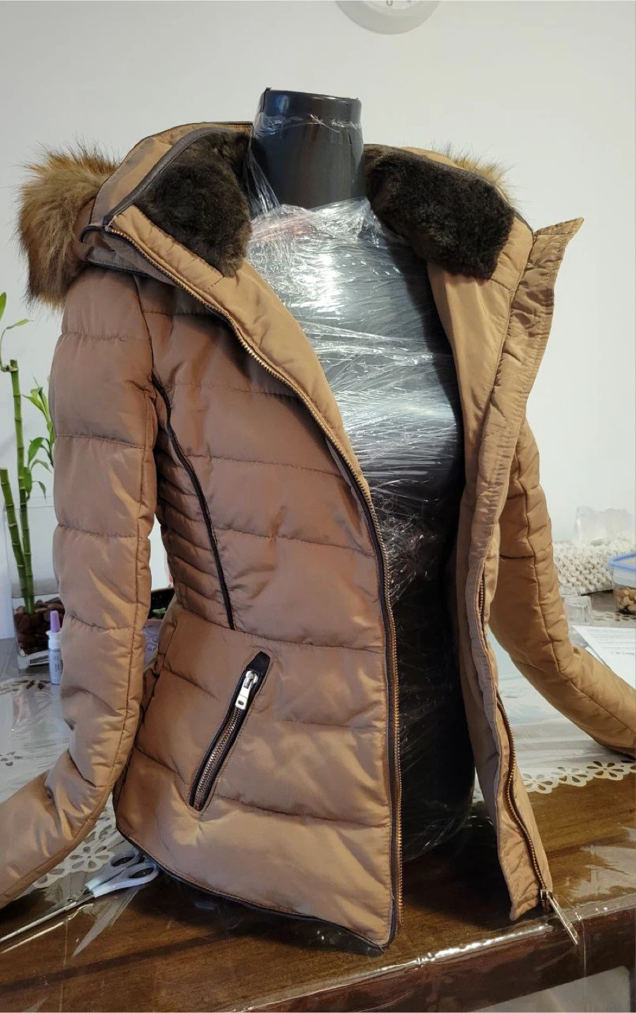 Elegant ladies winter jacket