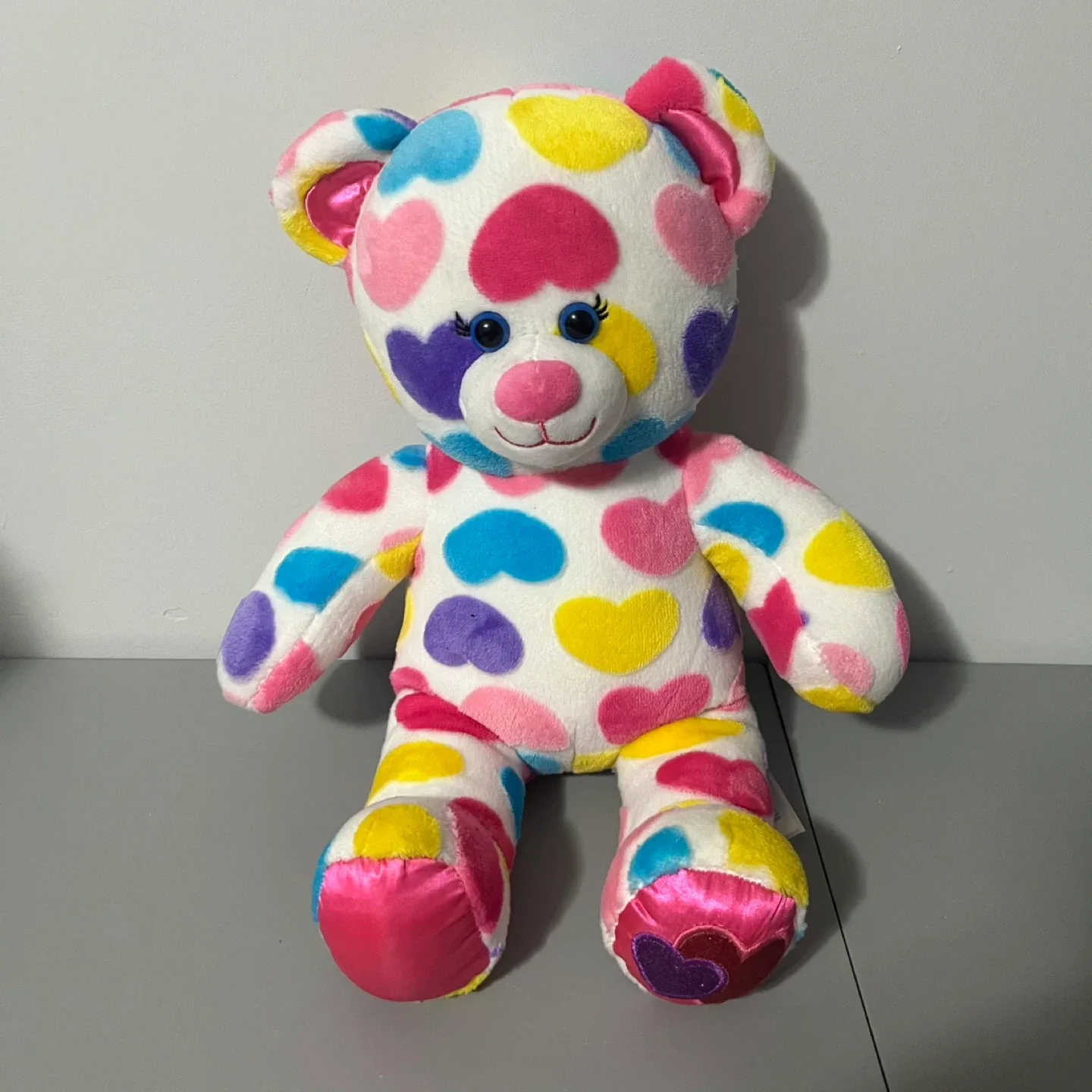 Build-A-Bear Plush Toy - Hearts Pattern 2019 Valentines