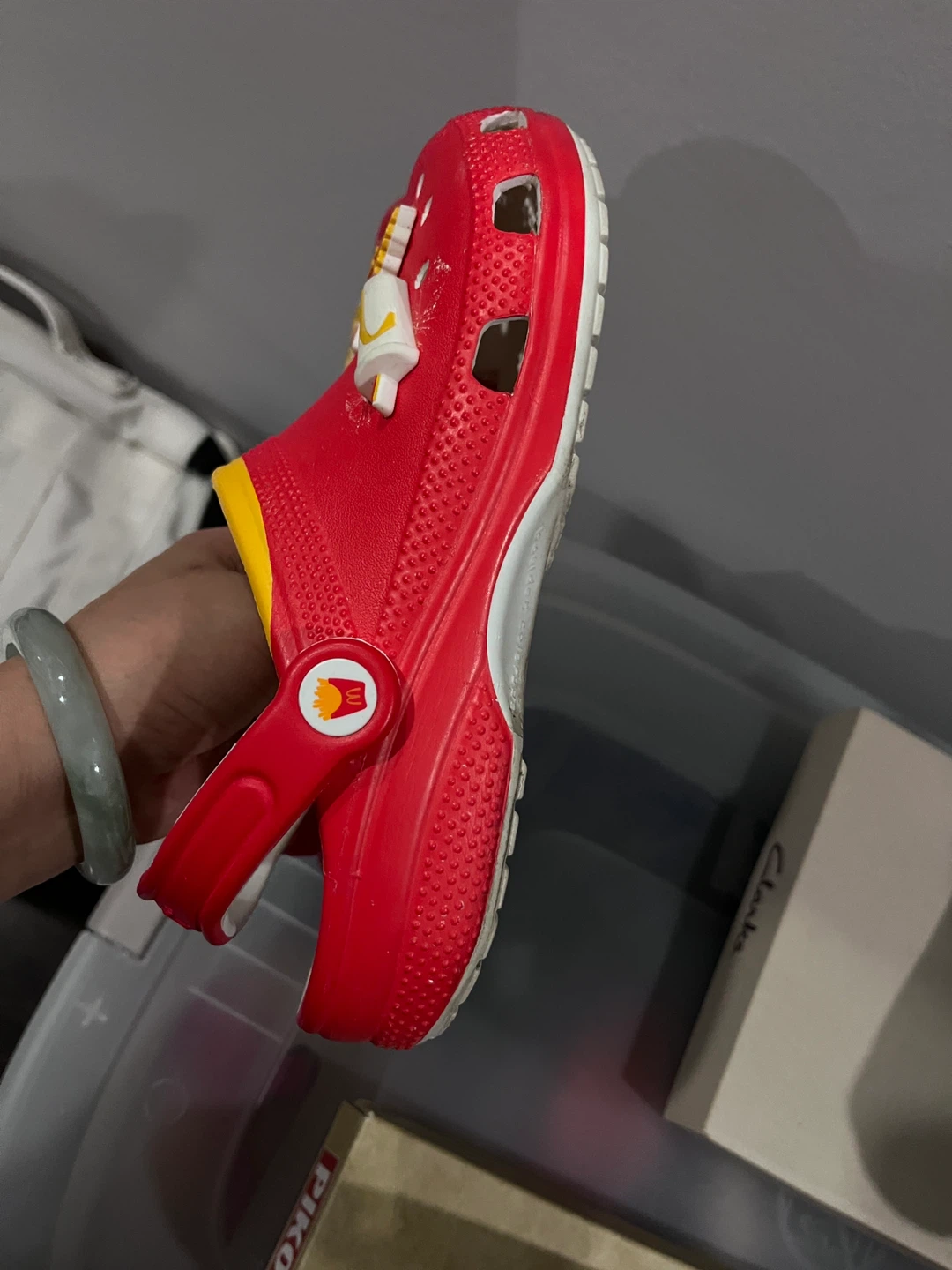 Crocs x McDonald's Red Clogs, limit edition Size 6 - photo 2