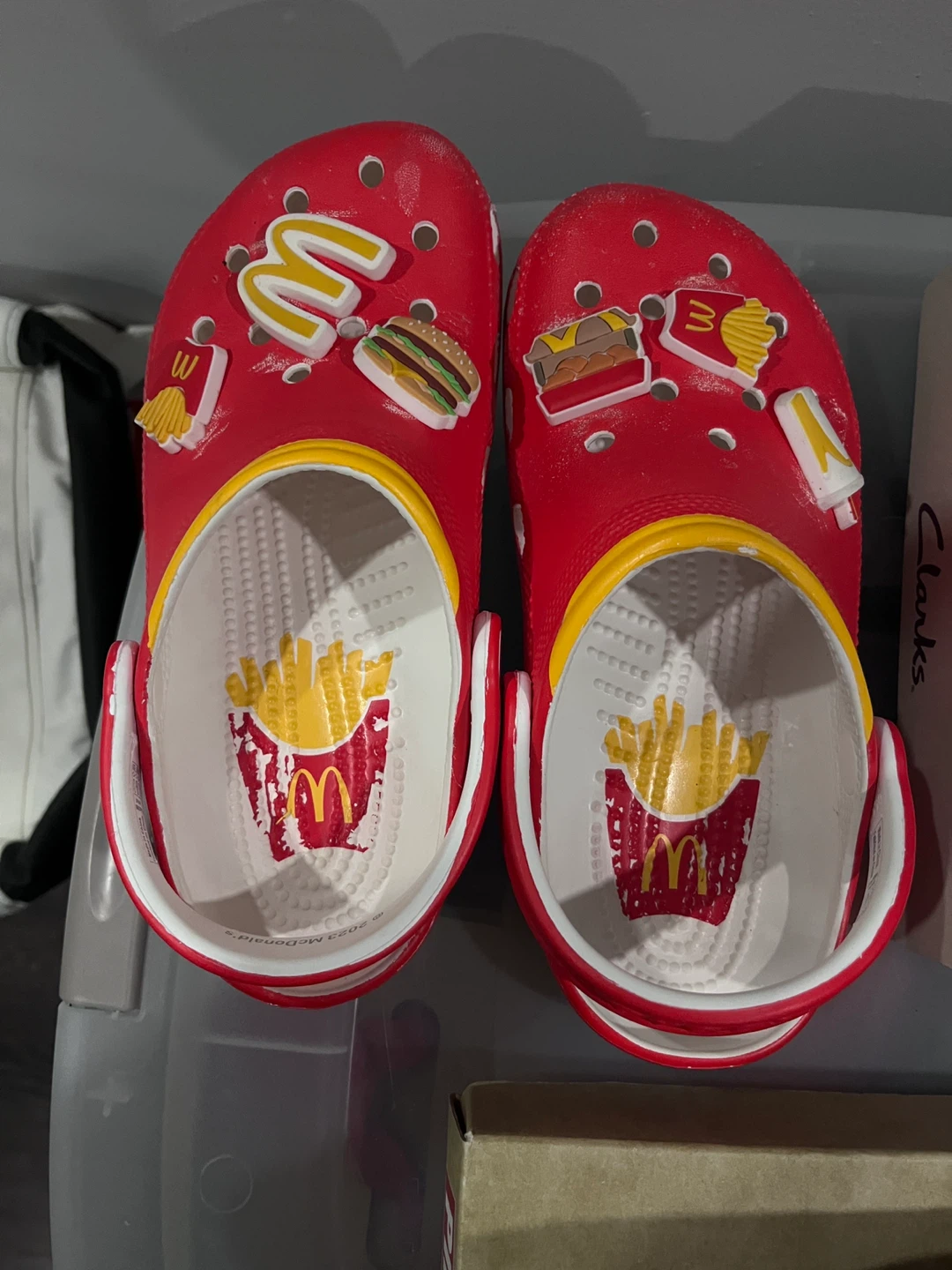 Crocs x McDonald's Red Clogs, limit edition Size 6