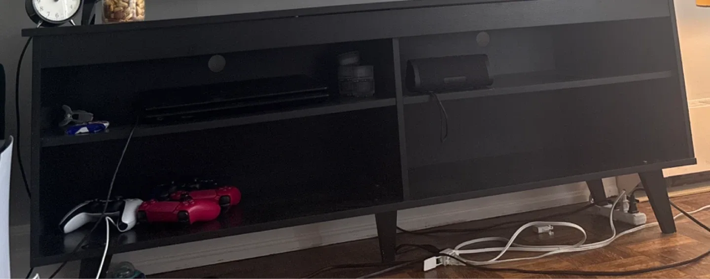Black TV Stand / Media Console