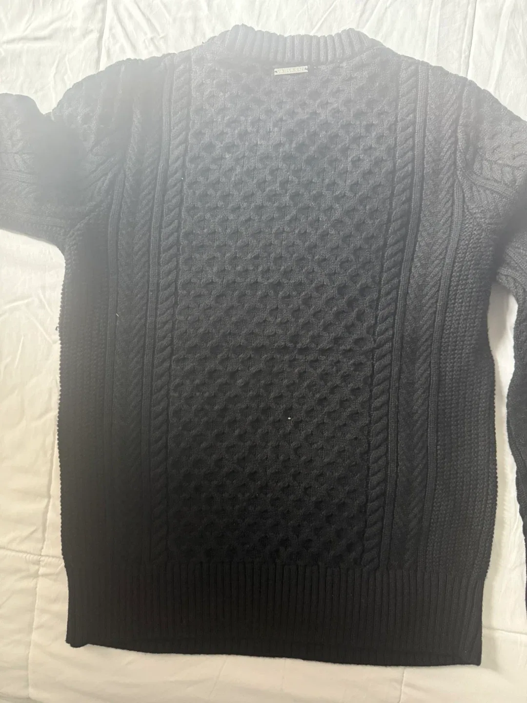 Michael Kors Black Embellished Sweater - Size M image indicator(4)