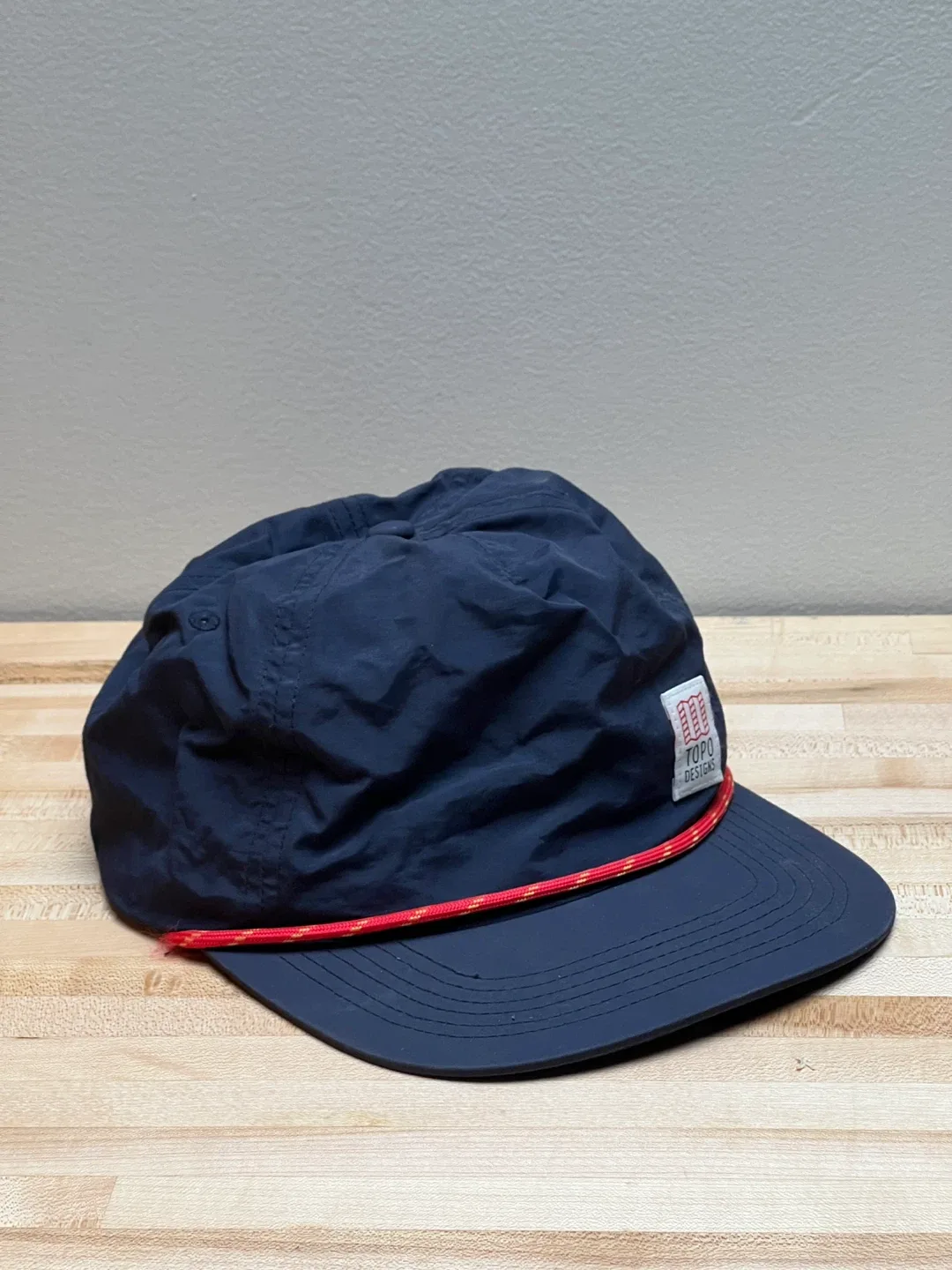 Topo Designs Navy Nylon Camp Hat image indicator(2)