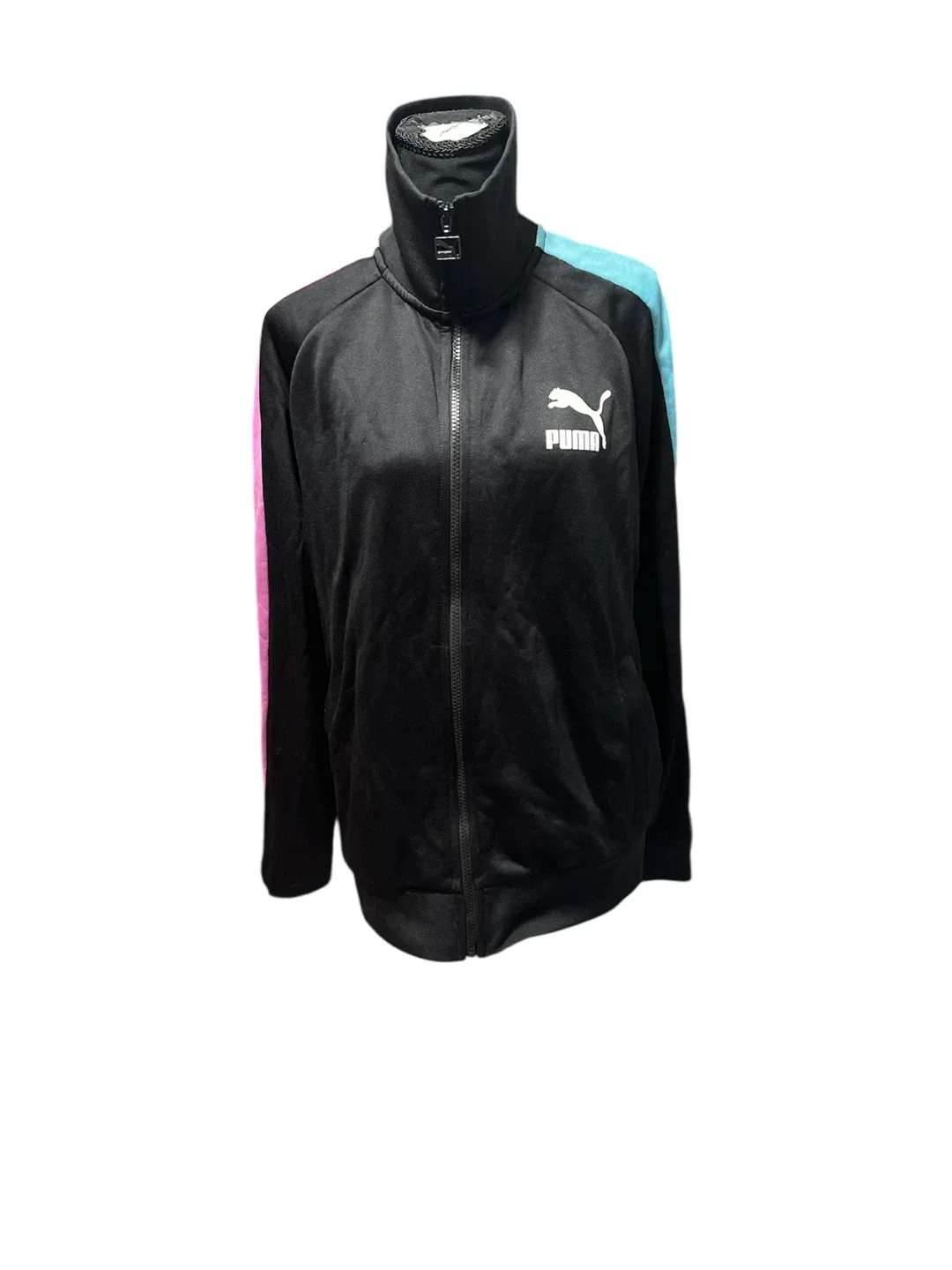 Puma Track Jacket - Black, Size M