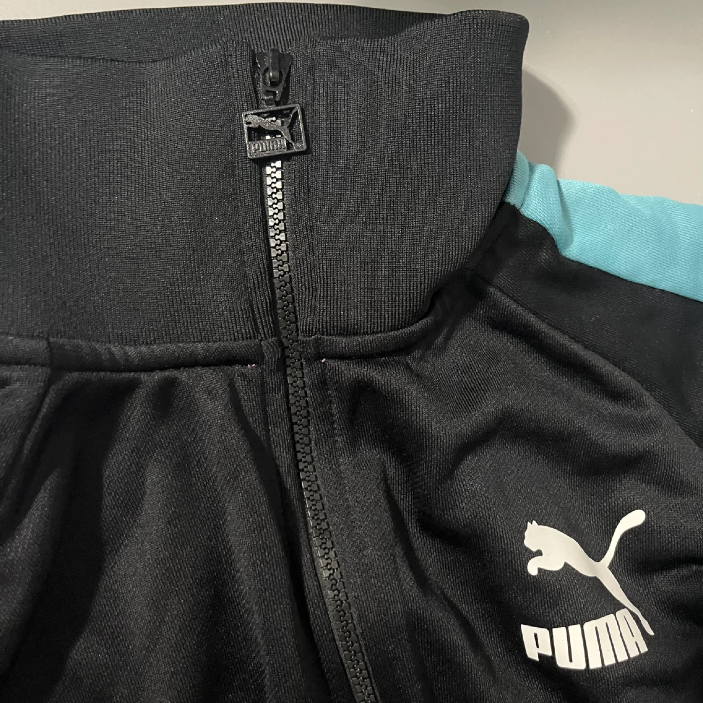 Puma Track Jacket - Black, Size M - photo 4