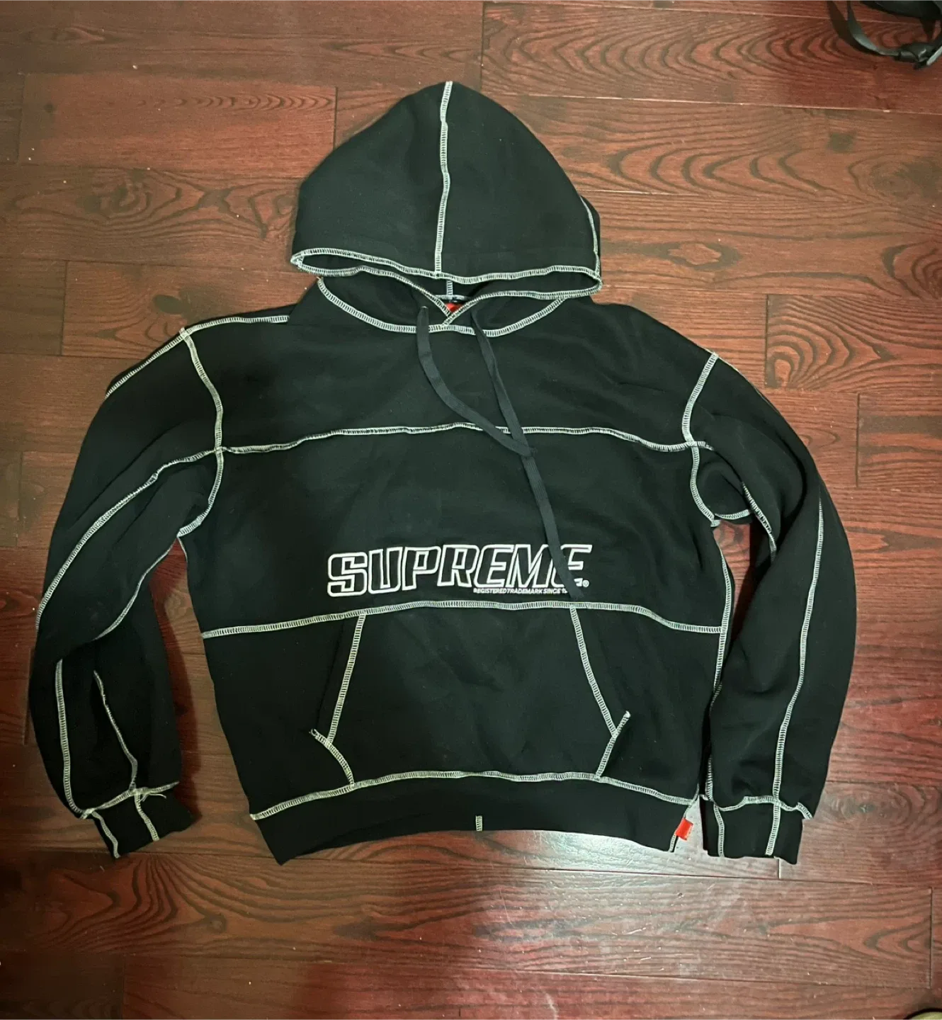 Supreme Black Hoodie