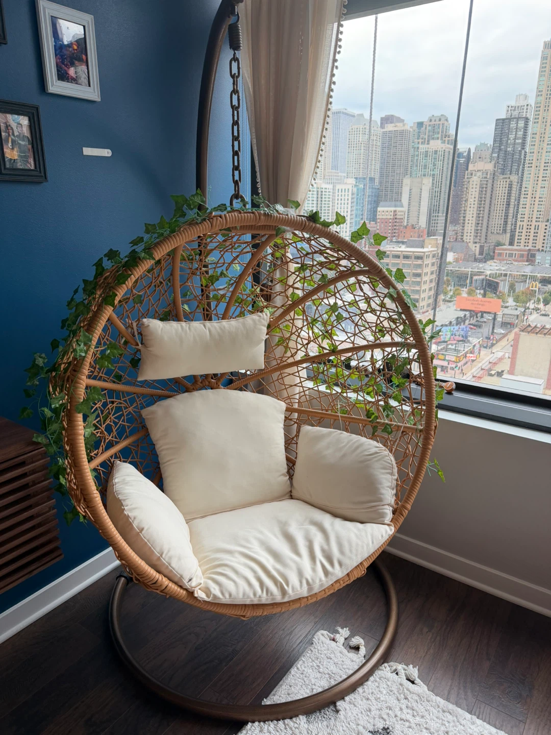 Zolo Hanging Lounge Egg Swing Chair - photo 2