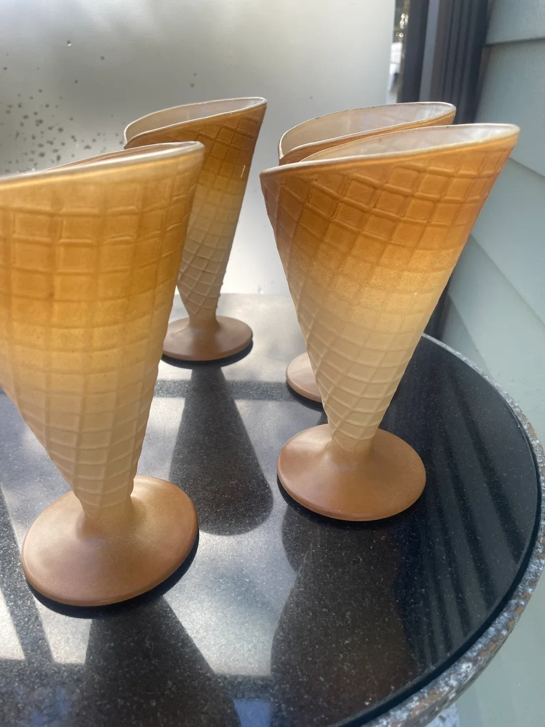 Boioli ice cream glasses waffle cone made in Italy image indicator(5)